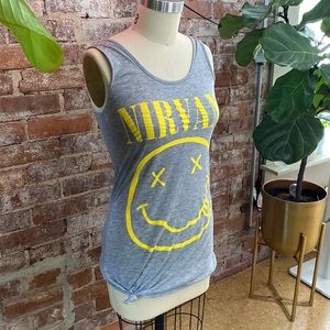 NIRVANA Gray Tank Top [M]